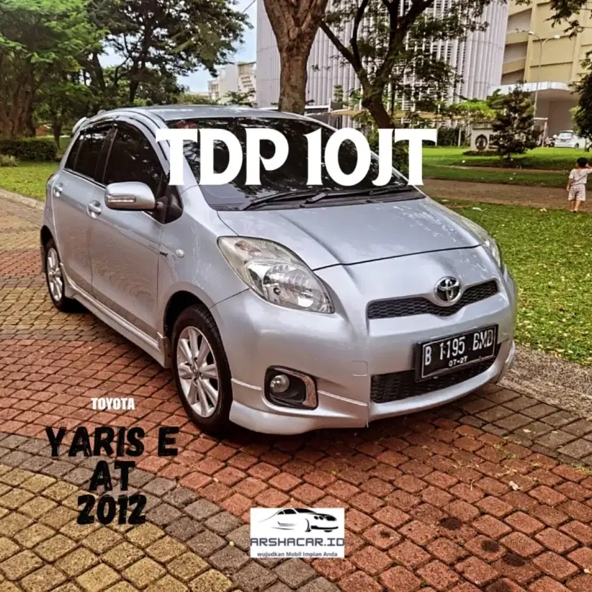 Toyota Yaris E AT 2012 100jt