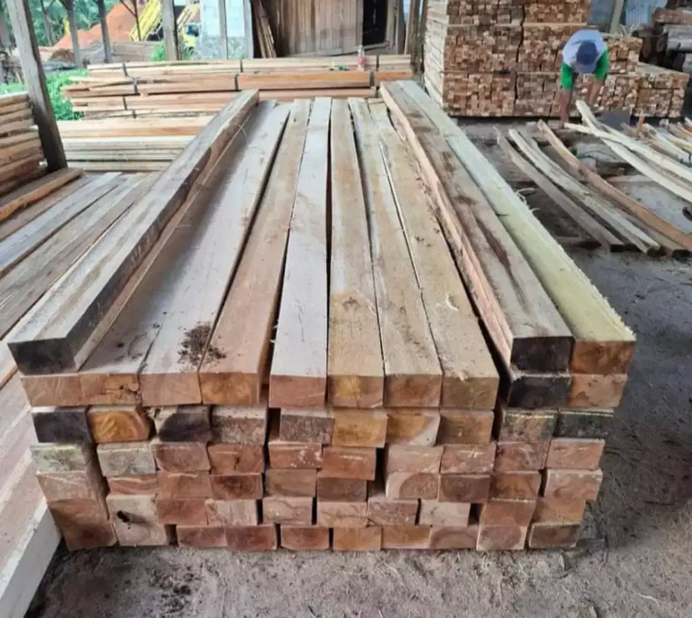 Kayu balok proyek 8/12*4m