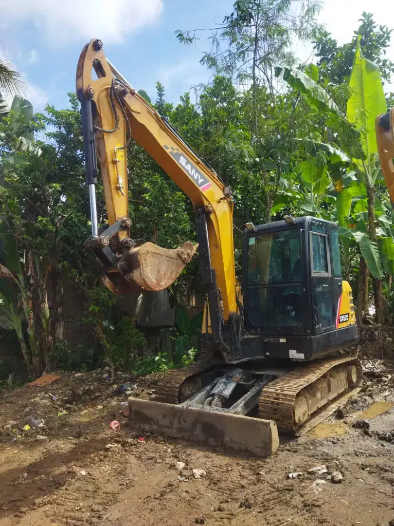 Excavator Mini Sany SY55C th 2020 harga 375jt NEGO