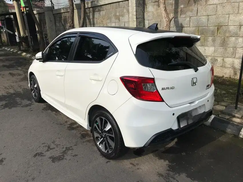 Honda Brio RS 2019 putih istimewa