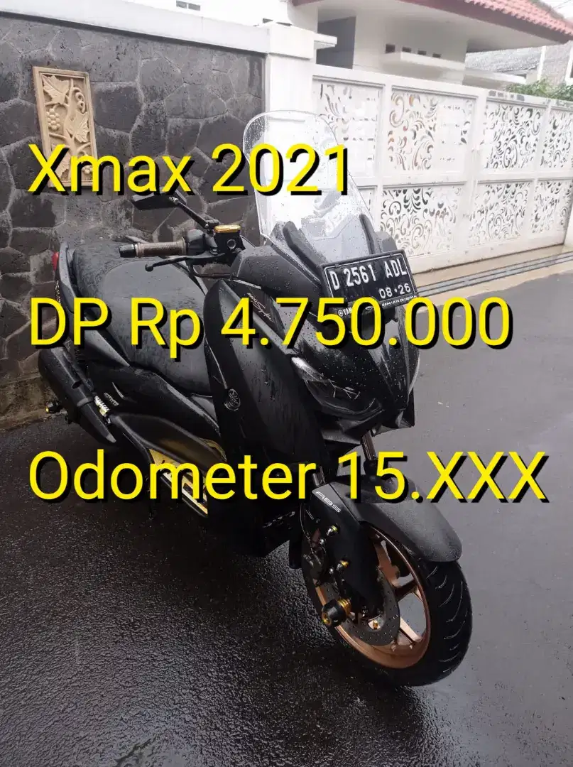 Xmax 2021. Pajak ON. Simpanan. KM Low. Standar. Mulus. Cash/Kredit/TT