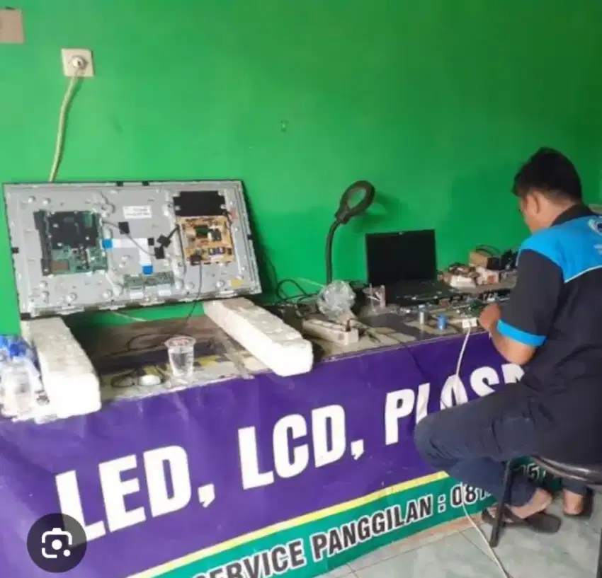 Servis panggilan spesialis tv led,tv lcd,tv tabung.monitor langsung jd