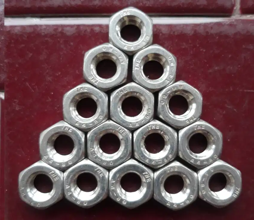 A4-80 Hex Nut / Mur Stainless Steel SS316