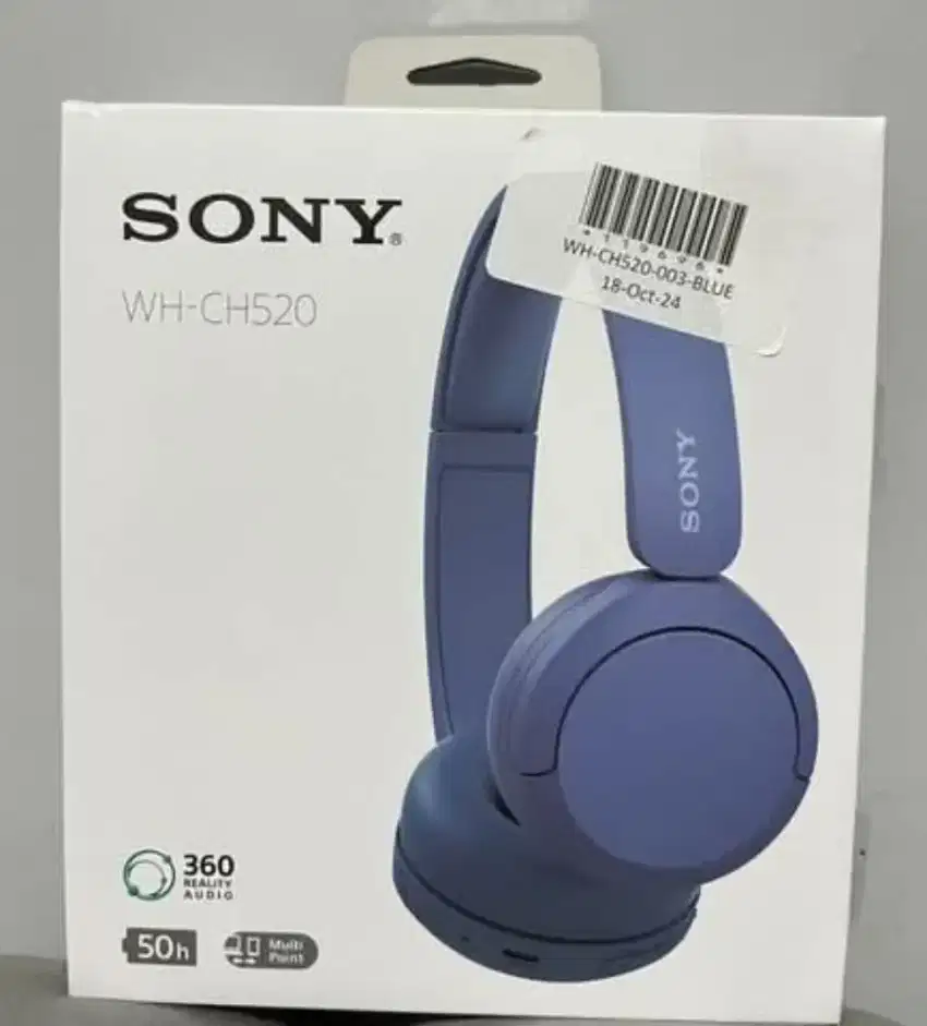 SONY WH-CH520 Headphone Bluetooth Wireless