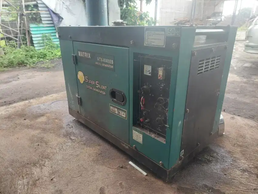 Genset Matrix mtx 8000 es