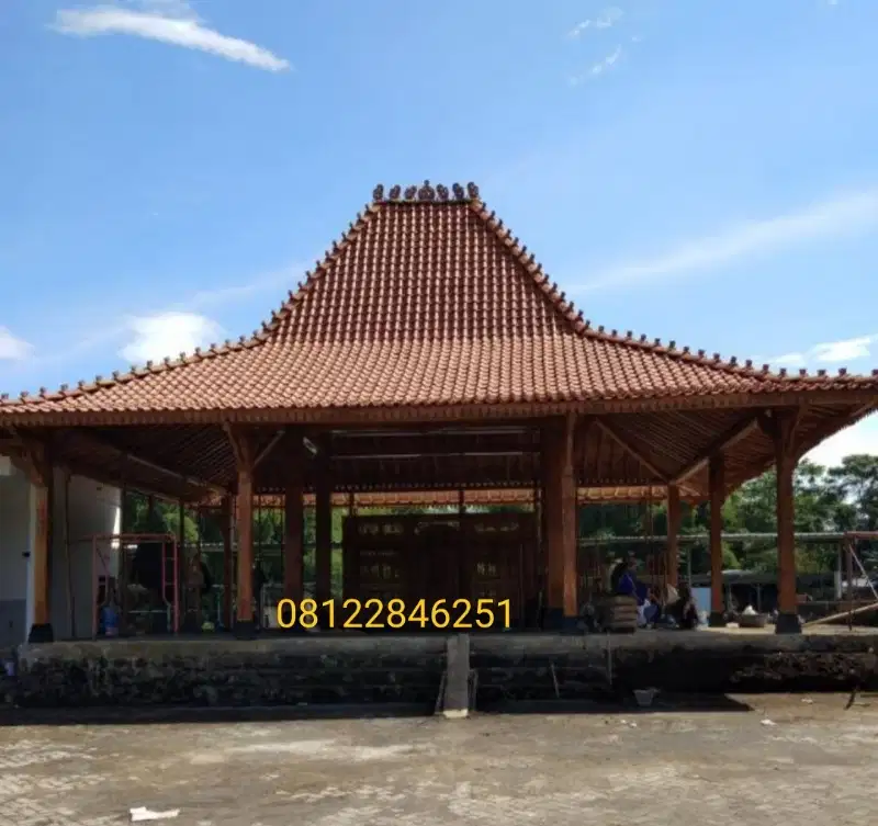 Pendopo Joglo Kayu Jati, Rumah Joglo ukir, Rumah Limasan