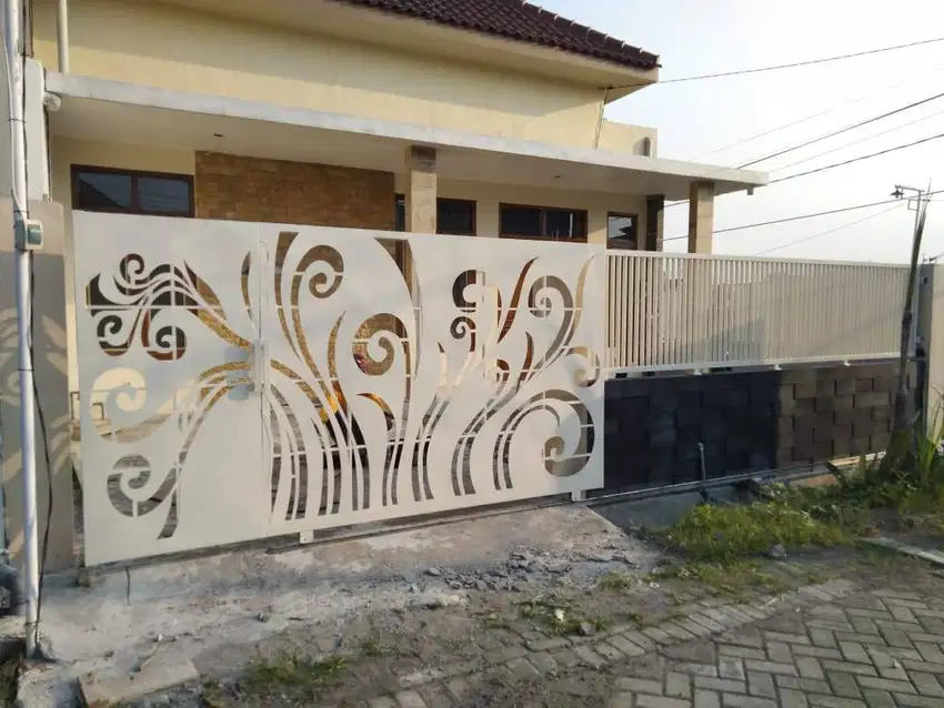 pagar cutting laser motif custom