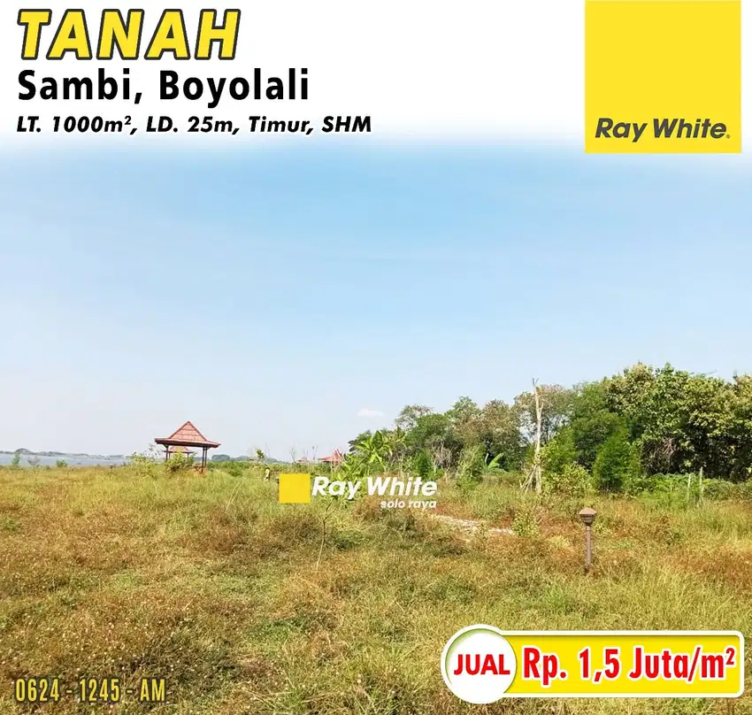 Dijual Tanah Sambi, Boyolali