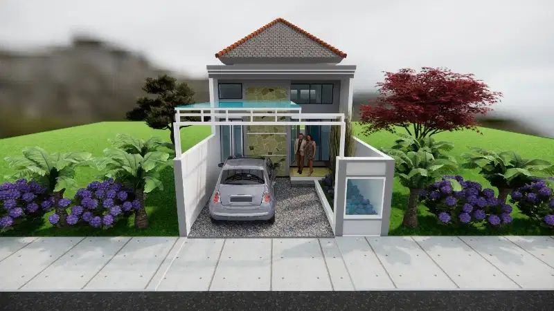 Rumah murah minimalis modern