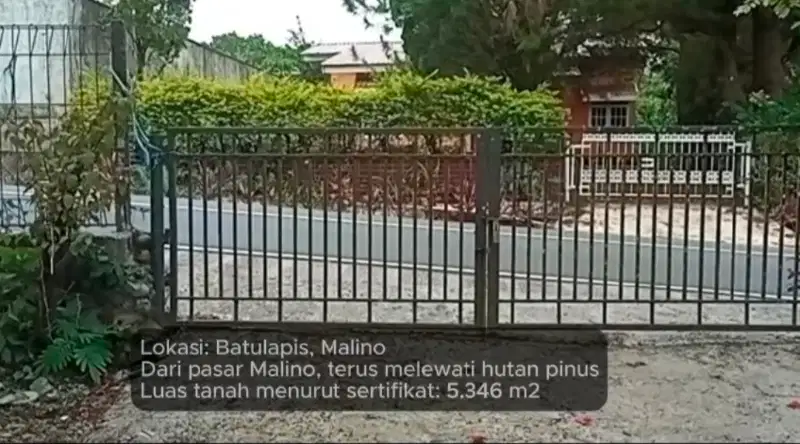 jual tanah dan vila di malino daerah batulapisi