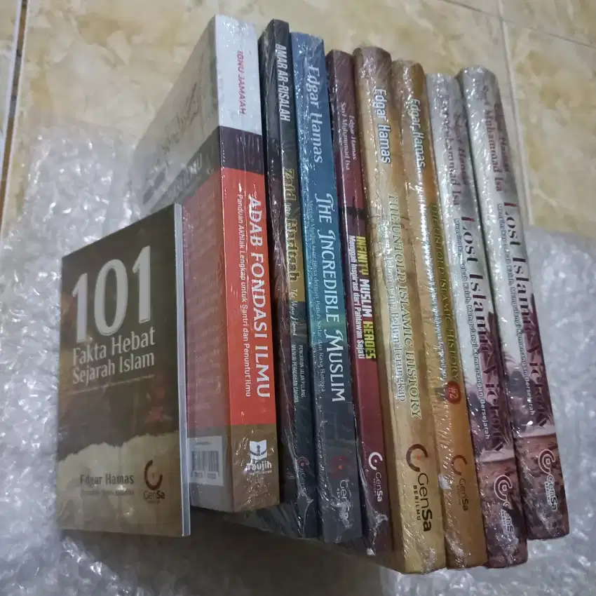 PAKET 9 BUKU SEJARAH MURAH KONDISI BARU SEGEL AMAN SEMUA