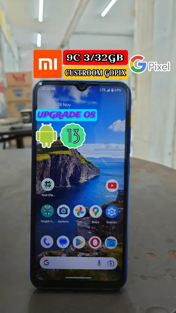 Xiaomi 9C Rasa Gopix