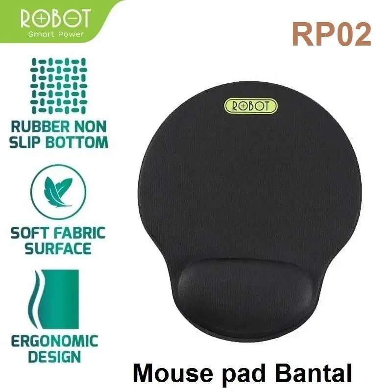 Mousepad Robot RP02 Ergonomic Wrist Rest Design