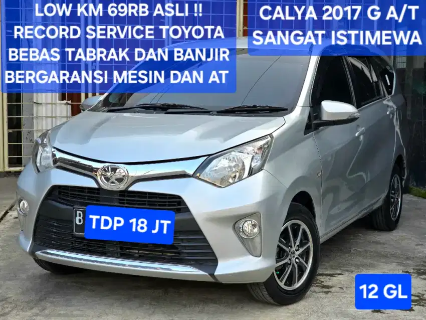 Toyota Calya 2017 G AT Automatic Silver Model 2016 E 2018 Sigra R X M