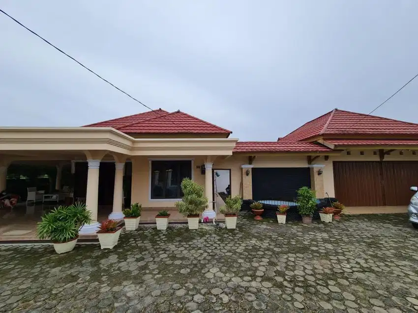 Jual Cepat Rumah + Tanah Luas Full Furnished Siap Huni di Jambi