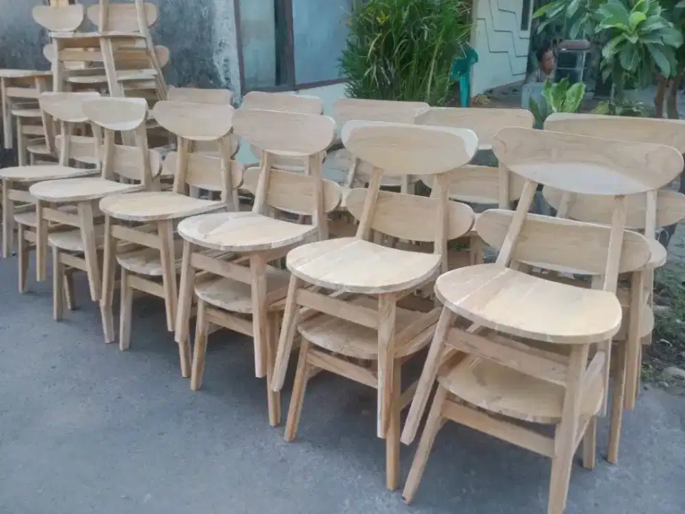 Kursi ropan kayu jati bayar cod