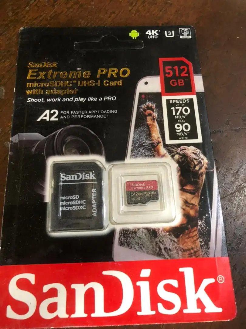 Sandisk extream Pro 512 GB 170MB/S