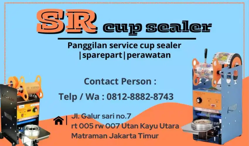 Cup sealer service