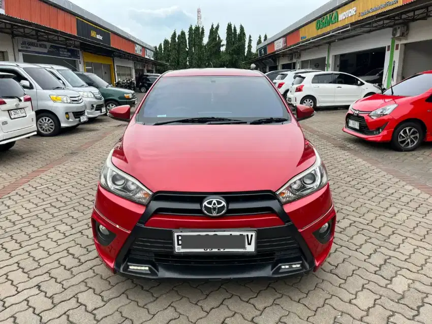 DP 6JT YARIS S TRD MATIC 2014 NOMOR CANTIK 3 ANGKA !!