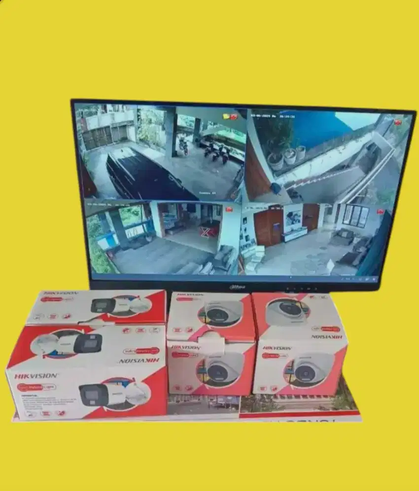 Pasang cctv hikvision nomor 1 , service