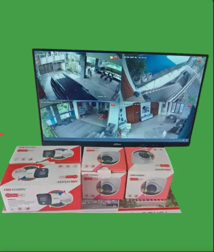 Pasang cctv hikvision banting harga, service,,