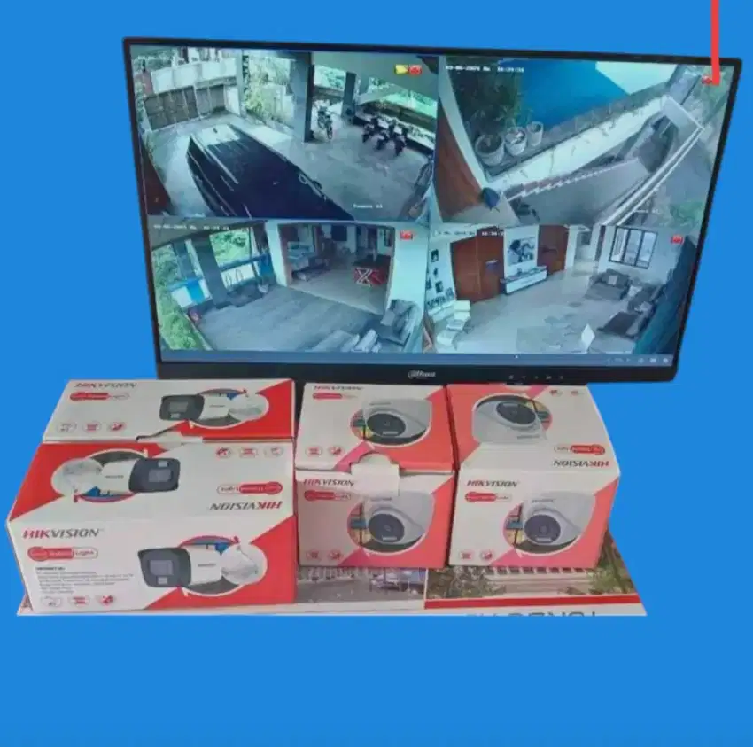 Pasang cctv hikvision banting harga spesial, service.,