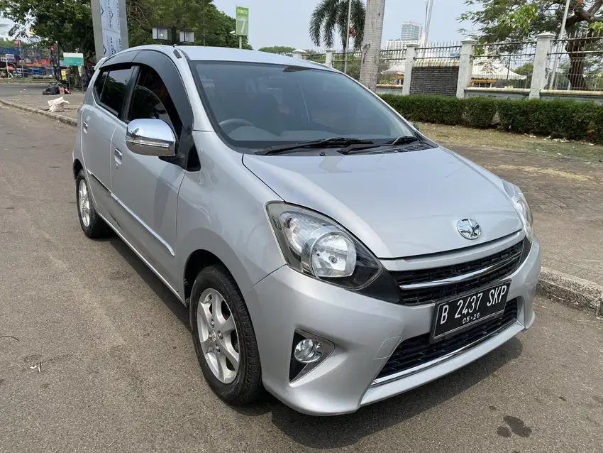 Toyota Agya Tipe G Manual 2016 Kilometer 32rb asli Record Resmi