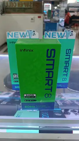 INFINIX SMART 8 RAM 4+4GB/64GB KAS & KREDIT BARU GARANSI RESMI