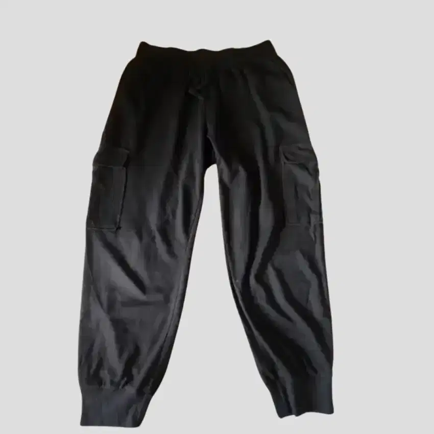 JOGER PANTS CARGO HITAM PEKAT