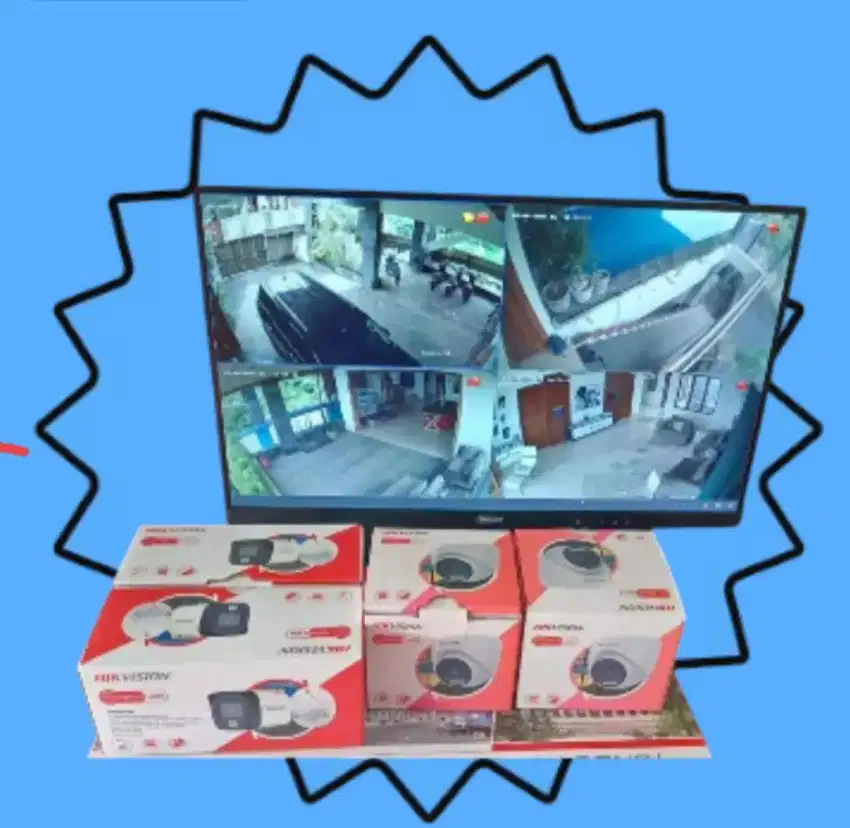 Cctv hikvision jernih...