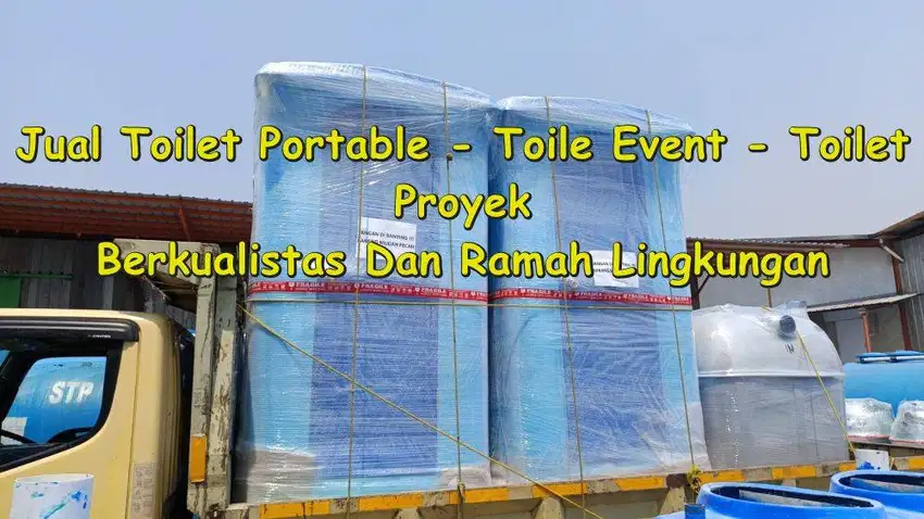 Ready!! Toilet Portable, Toilet Jongkok, Toilet Praktis Mudah Dipindah