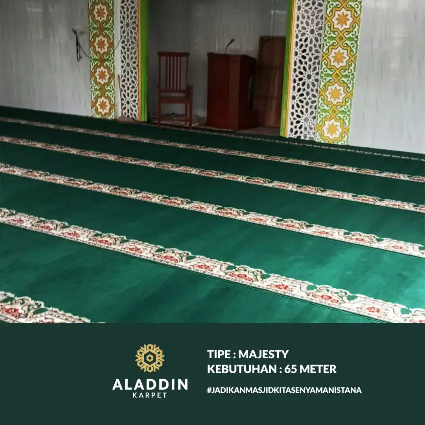 Jua Karpet Masjid Lokal/Import Paling Murah, langsung dari gudangnya