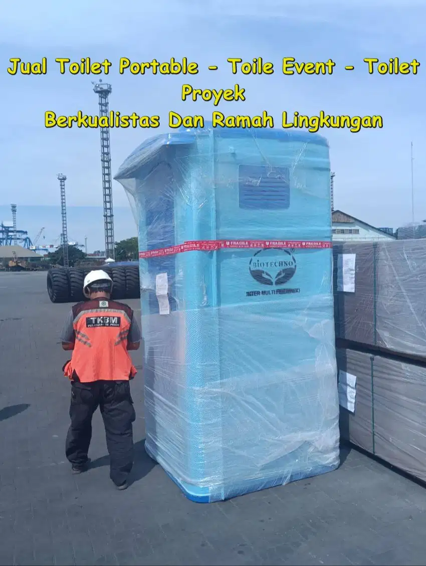 Siap Pakai !! Toilet Portable, Toilet Event, Toilet Proyek Anti Penuh