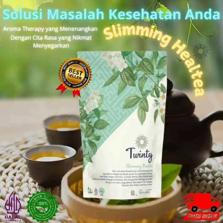 Teh Kesehatan Herbal Pelangsing / Tubuh Ideal