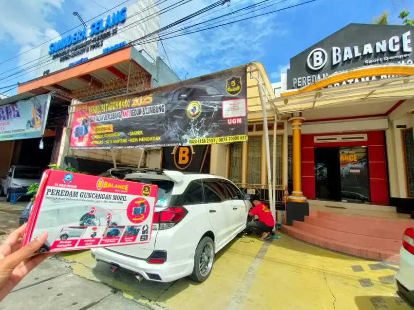 SIAP PASANG BALANCE PEREDAM GUNCANGAN MOBIL, JADIKAN SHOCK LEBIH EMPUK