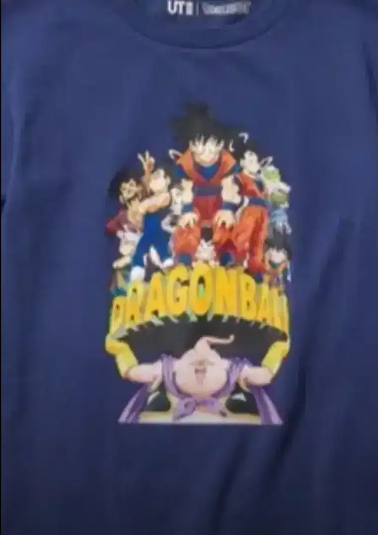 Uniqlo kaos t shirt anak dragon ball