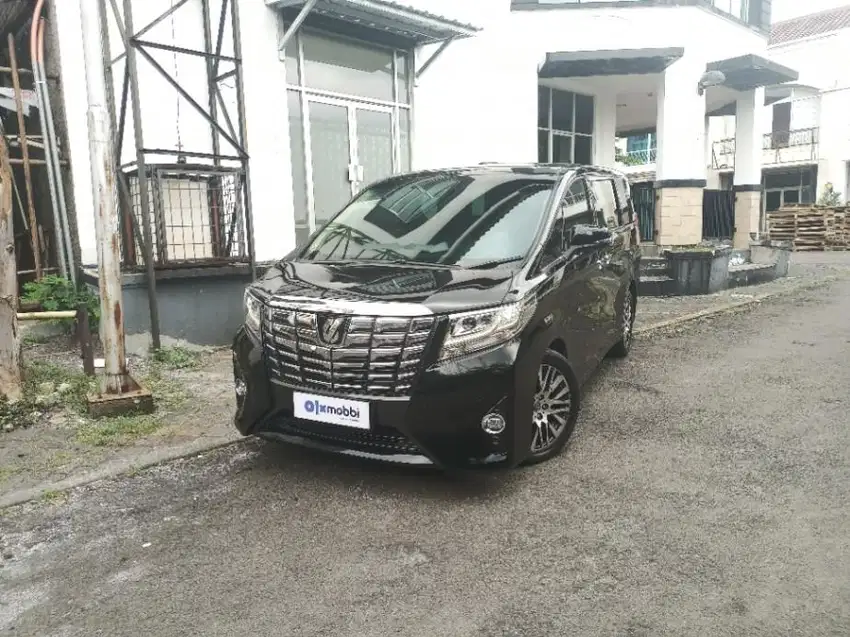 Like New - TOYOTA ALPHARD 2.5 G BENSIN A/T 2015 HITAM