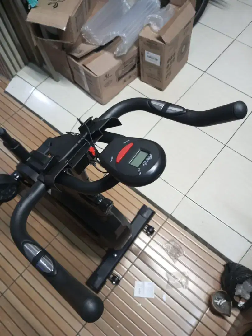 Spinning bike ...