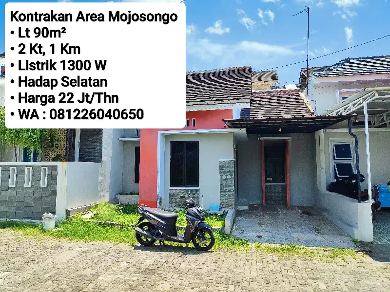 Kontrakan Area Mojosongo Dekat UMS, Moewardi, Dr.Oen