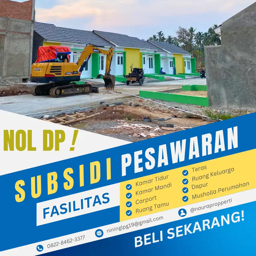 Perumahan subsidi Griya Abadi Negeri Sakti dekat Bandar Lampung