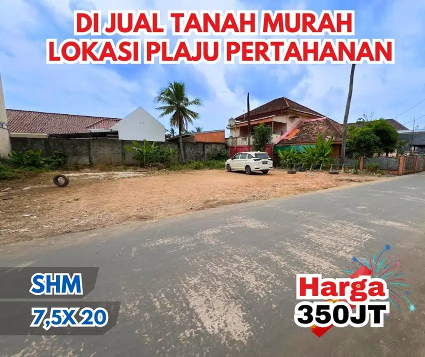 DIJUAL TANAH PLAJU BEBAS BANJIR