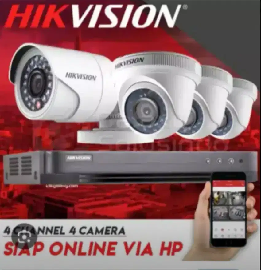 * ( DISKON TERMURAH ) * PASANG CCTV ONLINE DI HP