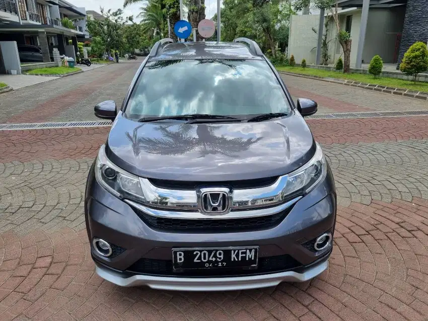 (Km67rb) Honda BRV Prestige Matic 2017 ORISINIL Kredit Murah