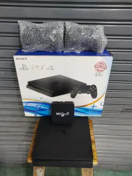 PS4 SLIM 1TB H E N 11.00 SERI 2XX + STB AUTO H E N FULL GAME(BARU)