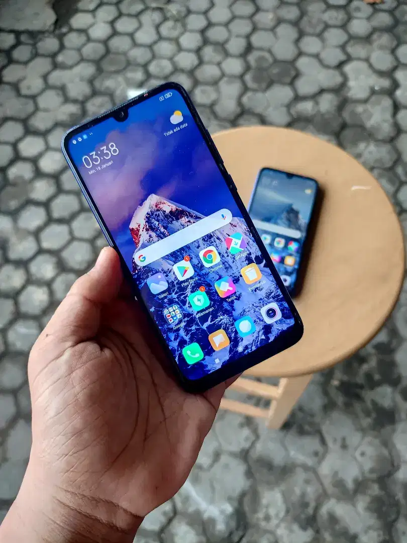 Redmi Note 7 Blue Resmi Indonesia