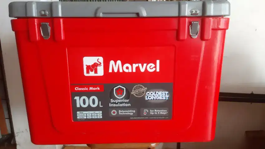 Cooler box 100 liter marvel classic mark