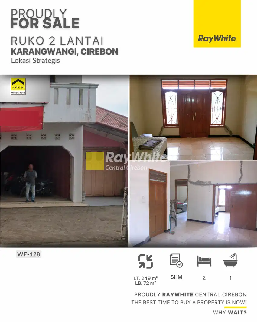 Dijual Ruko 2 Lantai di Karangwangi Cirebon