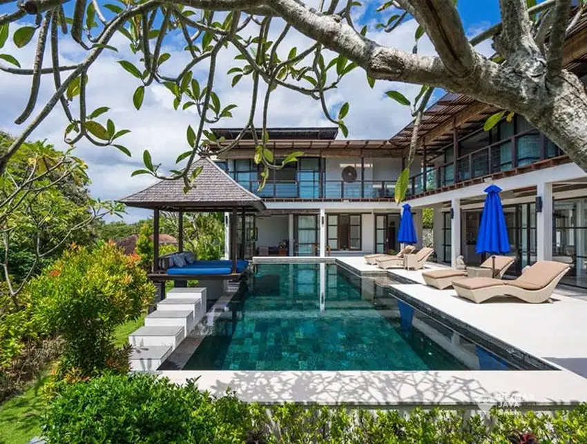 Luxury Villa view laut dan bandara di Jimbaran