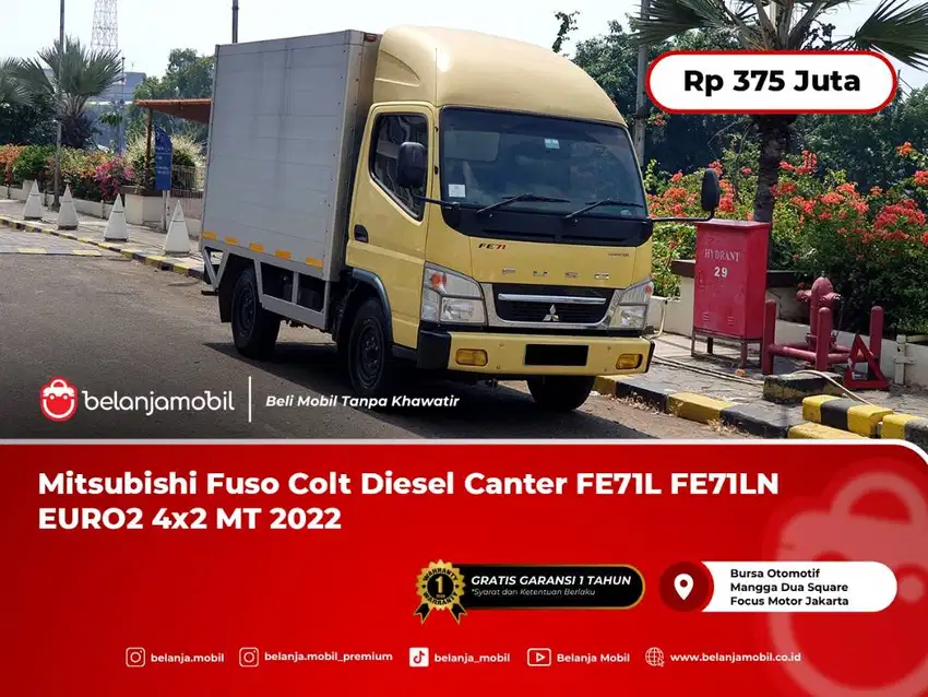 [KM 13RB] Mitsubishi Fuso Colt Diesel Canter FE71LN EURO2 4x2 MT 2022