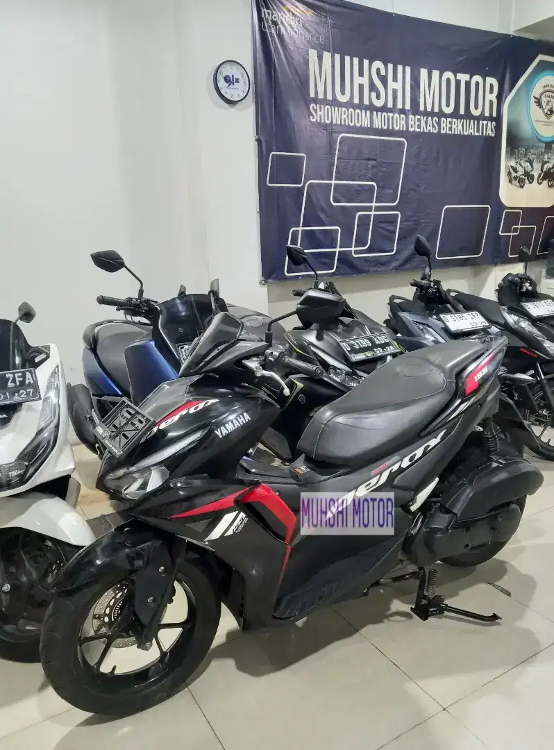 AEROX VVA CONNECTED 2021, SEPERTI BARU KM 15 RIBU, MUHSHI MOTOR.